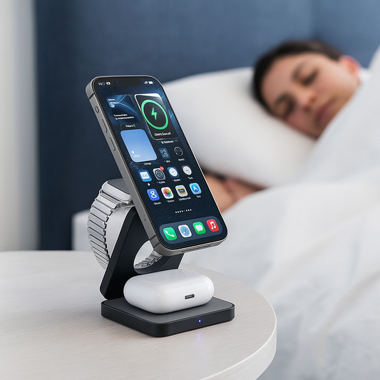 3-in-1 Foldable Magnetic Wireless Charger