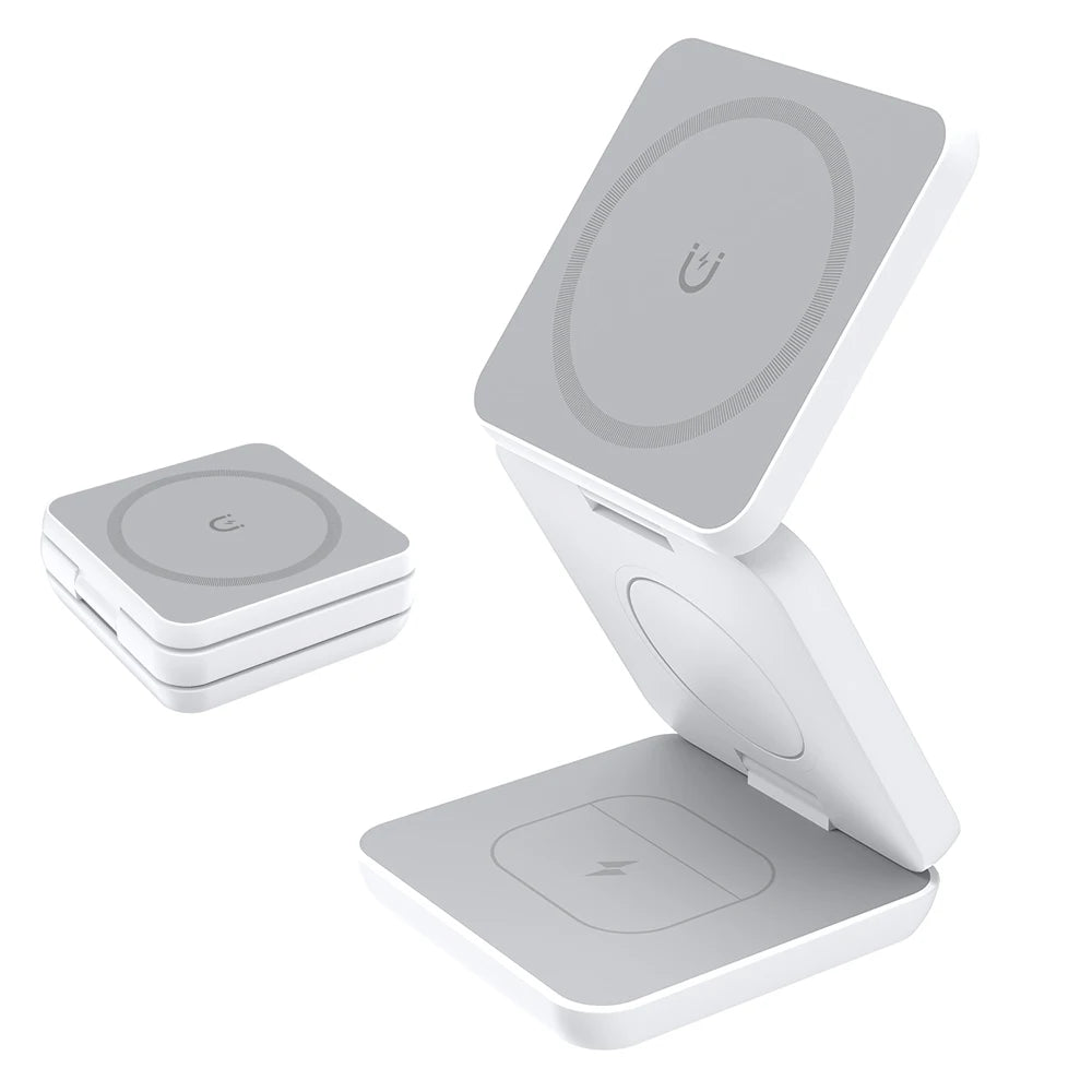 3-in-1 Foldable Magnetic Wireless Charger